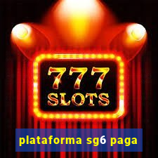 plataforma sg6 paga